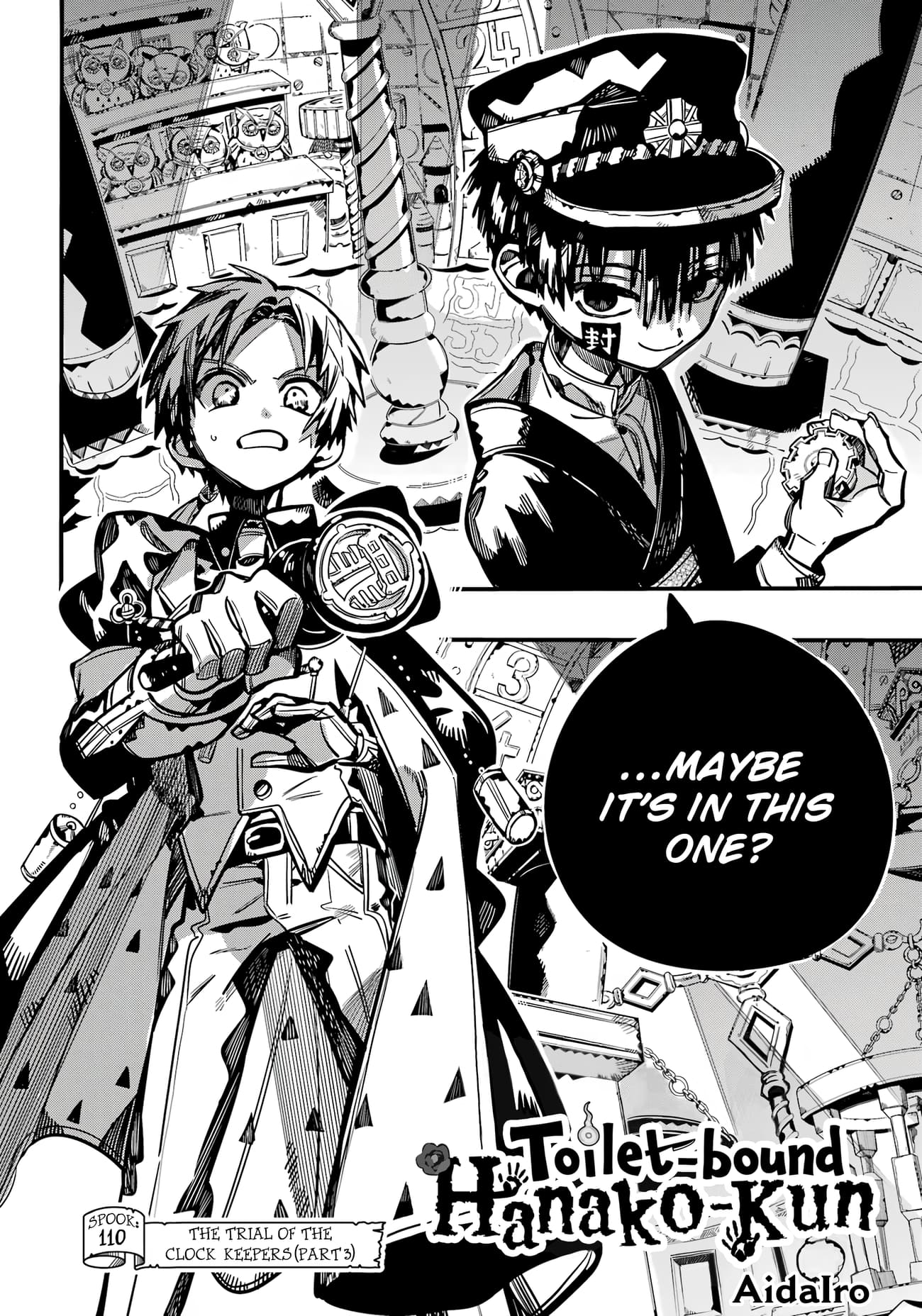 Toilet Bound Hanako Kun, Chapter 110 image 03